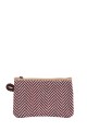 La Matilda - Cotton coin purse Trigo Granate M108-11