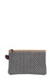 La Matilda - Pochette porte-monnaie en coton Trigo Noir M108-12