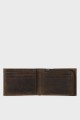 BAUSS® - B510AV leather wallet - With protection RFID