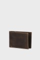 BAUSS® - B510AV leather wallet - With protection RFID