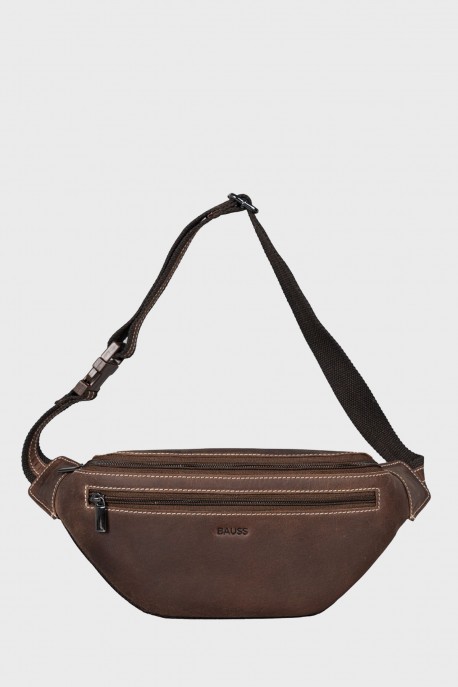 B906AV Sac banane ou en bandoulière en cuir BAUSS®