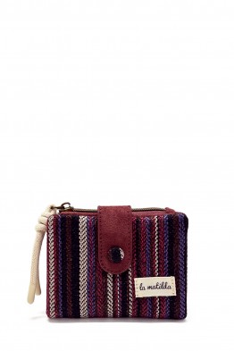 La Matilda - Porte-monnaie en coton Línea Cálida M122-86