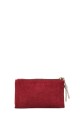 La Matilda - Wallet Verde Pana Vino M123-85