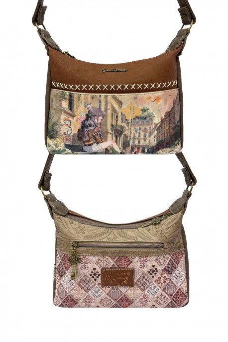 C-295-05-B26 Sac à main Sac bandoulière Sweet & Candy : Motif:B26-C-COGNAC