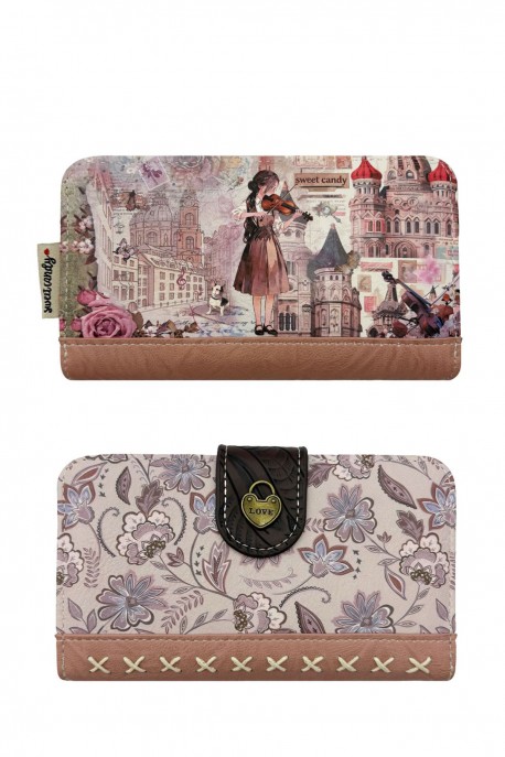 Sweet & Candy C-062-05-B26 synthetic wallet : Pattern:B26-B-PINK