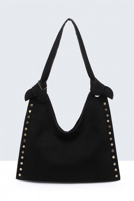 BV-29126 Sac épaule hobo Clouté