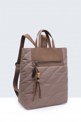 Quilted puffer backpack BV-29135