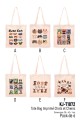 KJ-71072 Tote Bag Imprimé Chats et Chiens