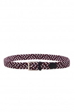 ZSP-357-EBN-T000-011 Ceinture tressée élastique - Multicolore