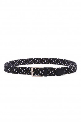 ZSP-357-EBN-Q000-010 Ceinture tressée élastique - Multicolore