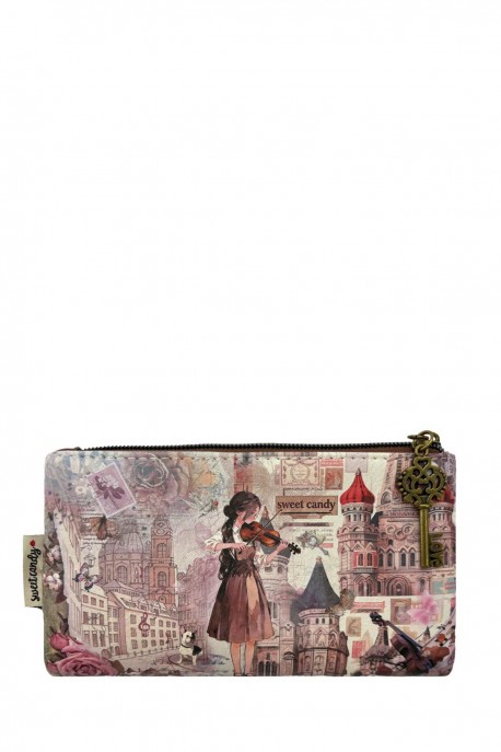 Sweet & Candy C-031-05-B26 Synthetic wallet : Pattern:B26-B-PINK