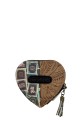 C-032-05-B26 Porte-monnaie forme cœur synthétique Sweet & Candy