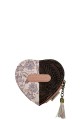 C-032-05-B26 Porte-monnaie forme cœur synthétique Sweet & Candy