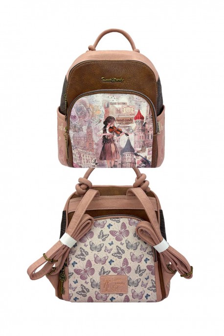 C-522-05-B26 Sac à dos - Sweet & Candy : Motif:B26-B-PINK