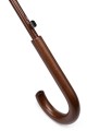 NY-38Y Automatic stick umbrella with a pattern, featuring a wooden shaft and handle Automatic stick umbrella with a pattern, fea
