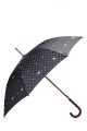 NY-38Y Parapluie canne Automatique à Motif Mât et poignet en bois Neyrat-Club