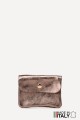 Metallic leather coin purse ZE-8001-MT-MG