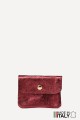 Metallic leather coin purse ZE-8001-MT-MG