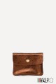 Porte-monnaie Pochette cuir métallisé ZE-8001-MT-MG