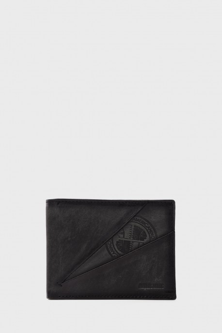 PDK563-1 AMERICANINO Leather wallet : colour:Black