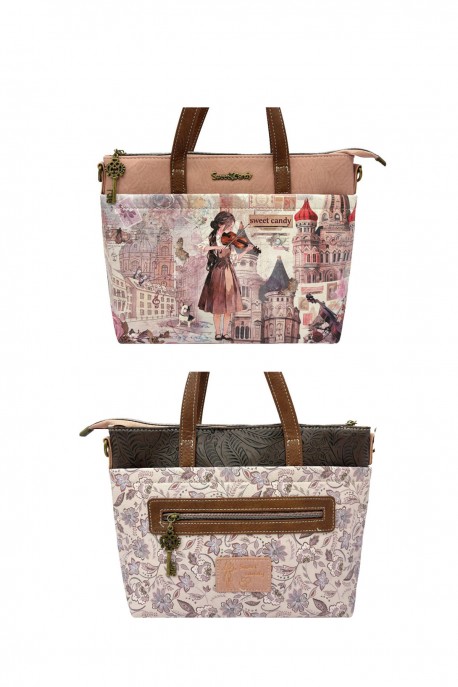 C-335-05-B26 Sac à main Sweet & Candy : Motif:B26-B-PINK