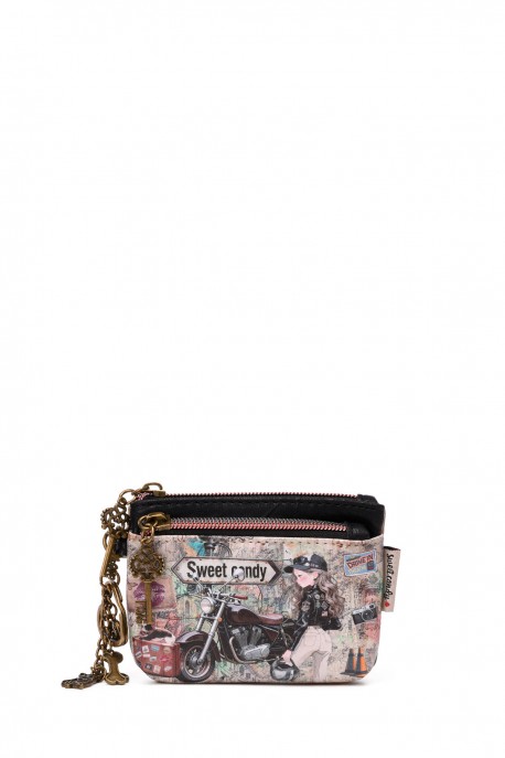 C-068-05-B26 Porte-monnaie synthétique Sweet & Candy
