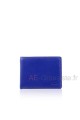 Leather wallet multicolor Fancil FA911 : Color:Blue