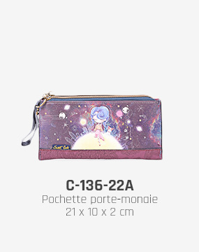 C-136-22A pochette synthétique Sweet & Candy