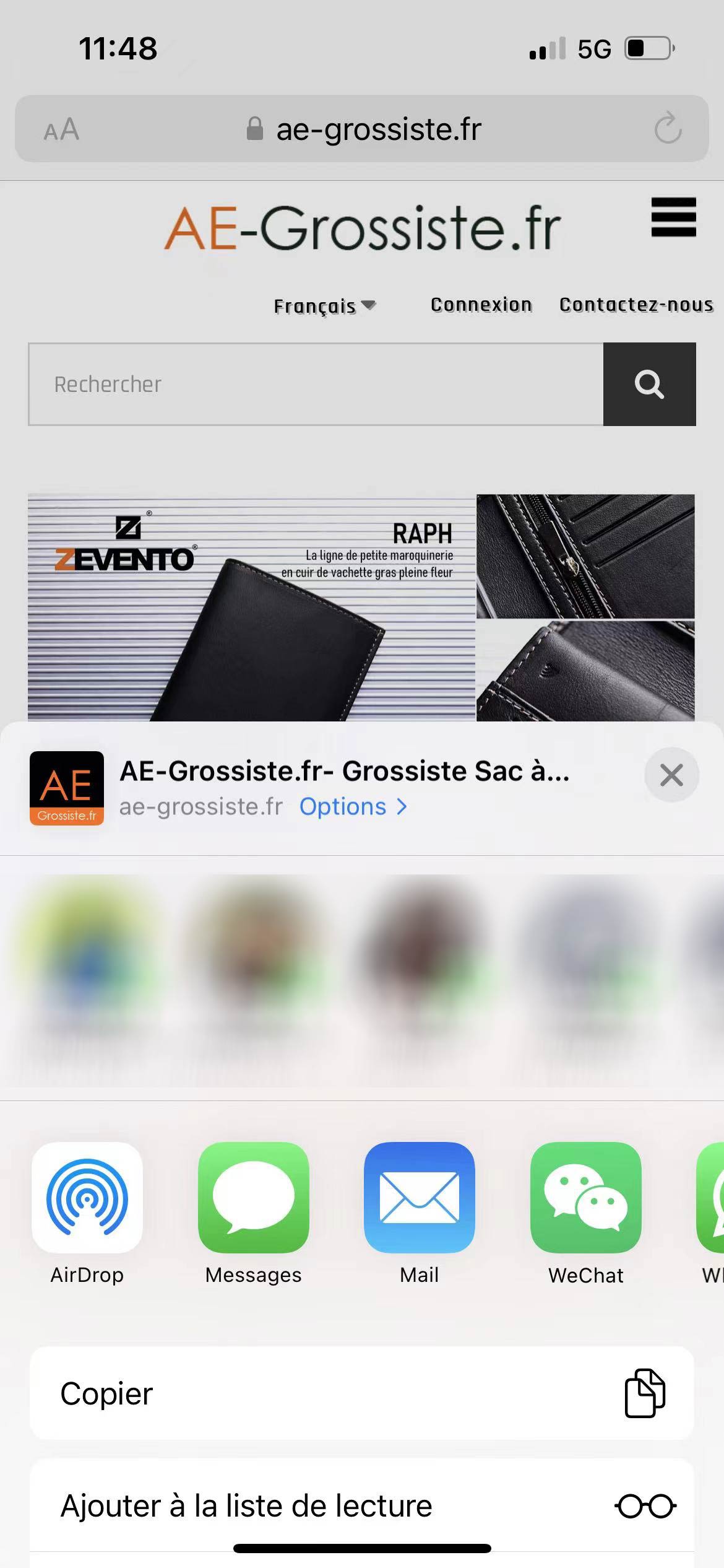 AE-Grossiste App iOS Apple